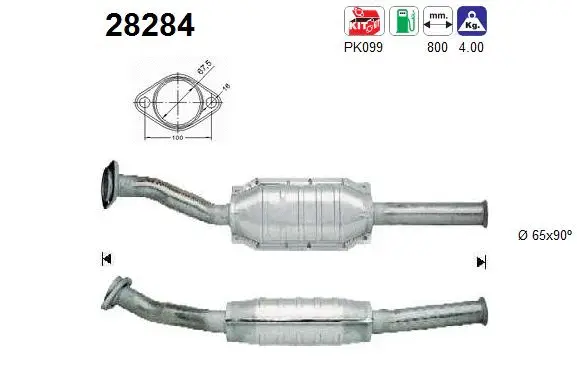 Catalytic Converter (28284)