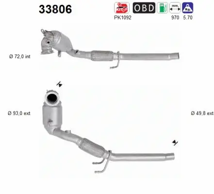 Catalytic Converter (33806)