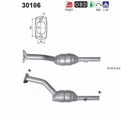 Catalytic Converter (30186)