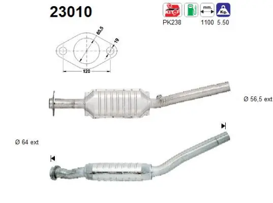 Catalytic Converter (23010)