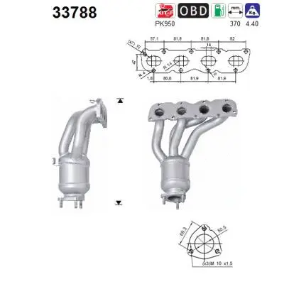 Catalytic Converter (33788)