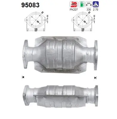 Catalytic Converter (95083)