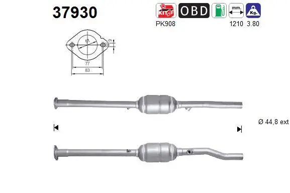 Catalytic Converter (37930)