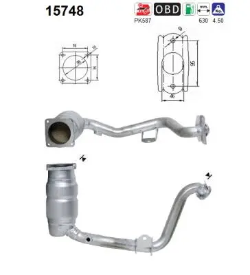 Catalytic Converter (15748)