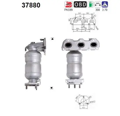 Catalytic Converter (37880)