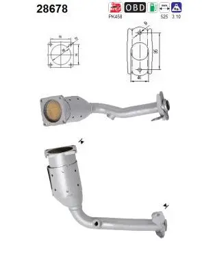 Catalytic Converter (28678)