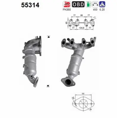 Catalytic Converter (55314)