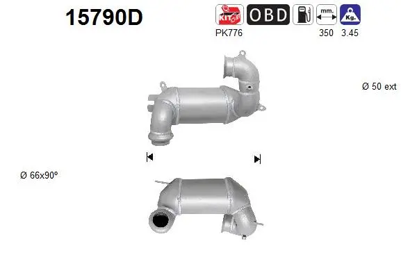 Catalytic Converter (15790D)