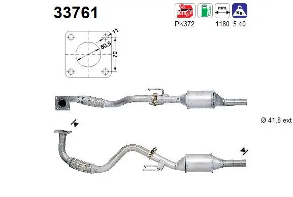Catalytic Converter (33761)
