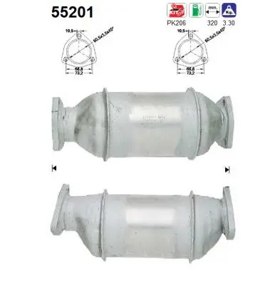 Catalytic Converter (55201)