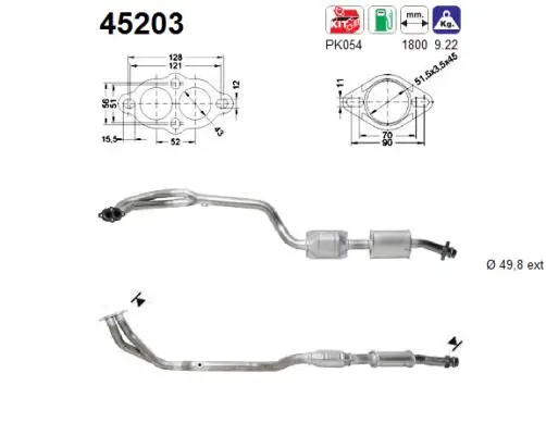 Catalytic Converter (45203)