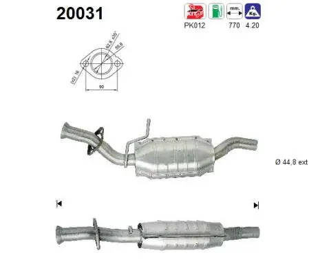 Catalytic Converter (20031)