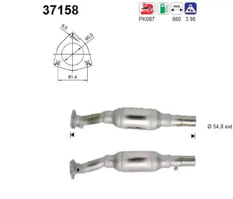 Catalytic Converter (37158)
