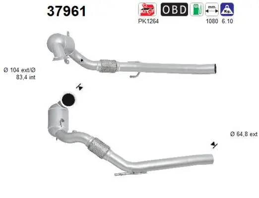 Catalytic Converter (37961)