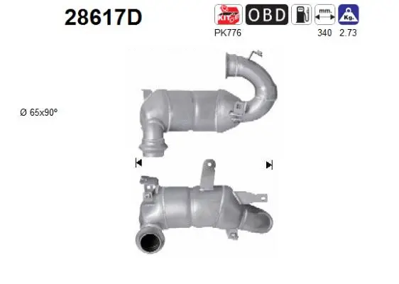 Catalytic Converter (28617D)