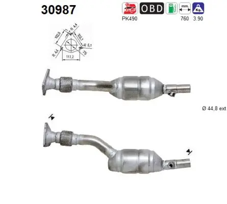 Catalytic Converter (30987)