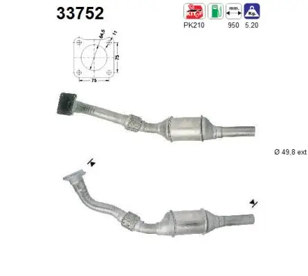 Catalytic Converter (33752)