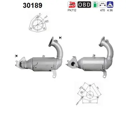 Catalytic Converter (30189)