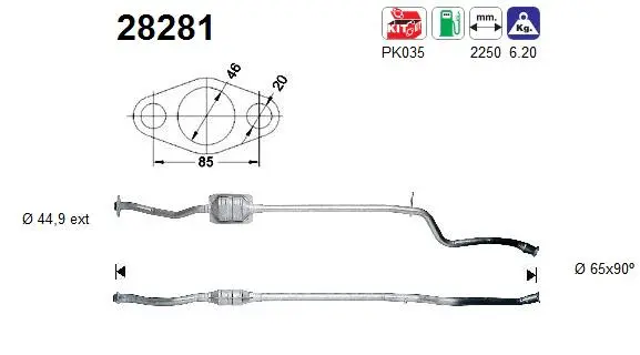Catalytic Converter (28281)