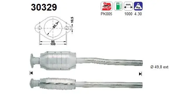 Catalytic Converter (30329)