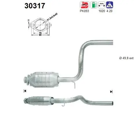 Catalytic Converter (30317)