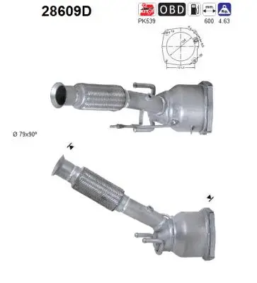 Catalytic Converter (28609D)