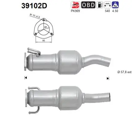 Catalytic Converter (39102D)