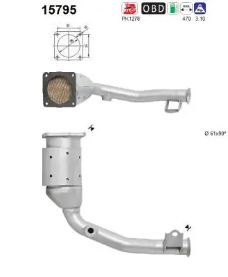 Catalytic Converter (15795)