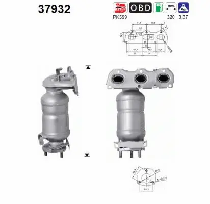 Catalytic Converter (37932)