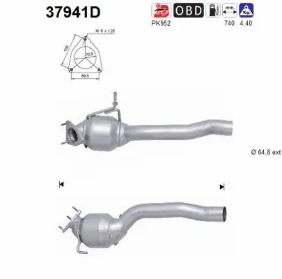 Catalytic Converter (37941D)