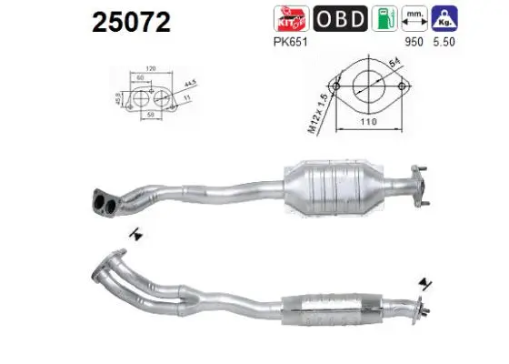 Catalytic Converter (25072)