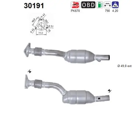 Catalytic Converter (30191)