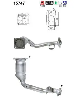 Catalytic Converter (15747)