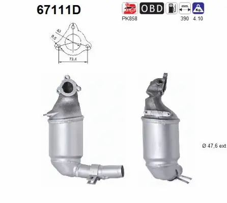 Catalytic Converter (67111D)