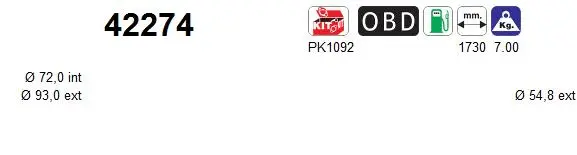 Catalytic Converter (42274)