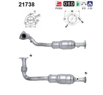 Catalytic Converter (21738)