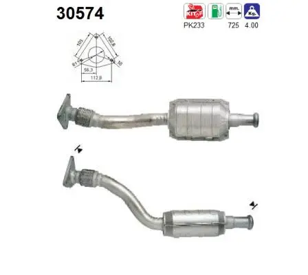 Catalytic Converter (30574)