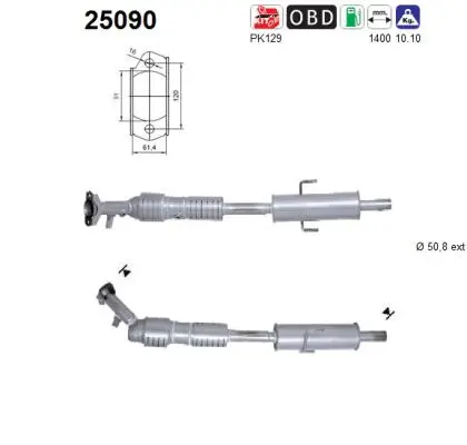 Catalytic Converter (25090)