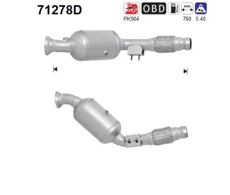 Catalytic Converter (71278D)