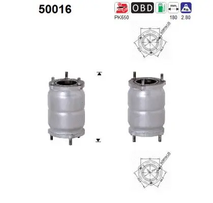 Catalytic Converter (50016)