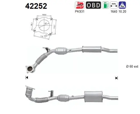 Catalytic Converter (42252)