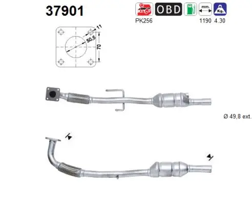 Catalytic Converter (37901)