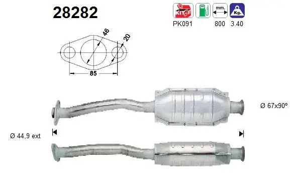 Catalytic Converter (28282)