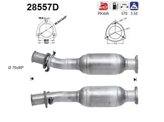 Catalytic Converter (28557D)