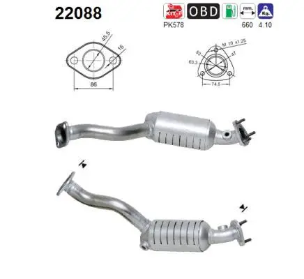 Catalytic Converter (22088)