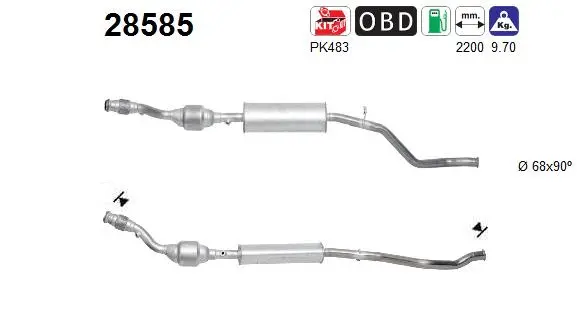 Catalytic Converter (28585)