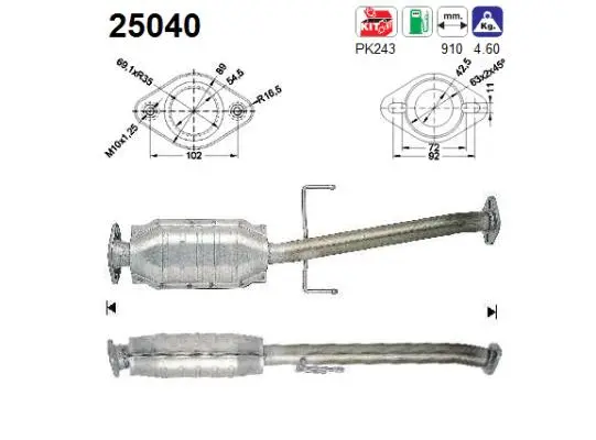 Catalytic Converter (25040)