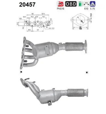 Catalytic Converter (20457)