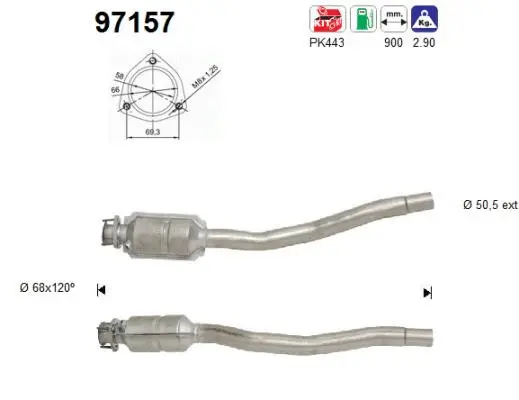 Catalytic Converter (97157)