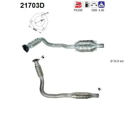 Catalytic Converter (21703D)